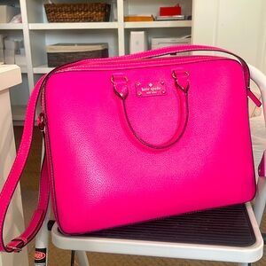 Kate Spade leather laptop bag